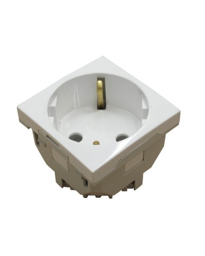 Розетка 2к+З (45х45), белая (45131 SBR): Розетка 2к+З в Смоленске
