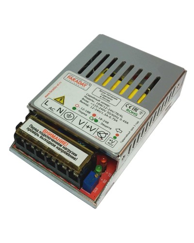 18W/12-24V/78AL. Импульсный блок питания. FARADAY в Смоленске
