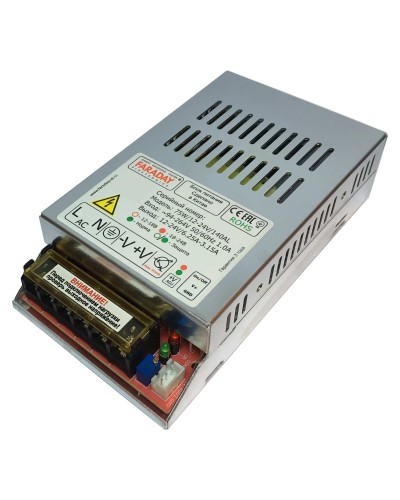 75W/12-24V/140AL. Импульсный блок питания. FARADAY в Смоленске