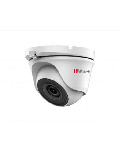 DS-T203(B) (3.6 mm). Бюджетная видеокамера мультиформатная купольная. HiWatch в Смоленске