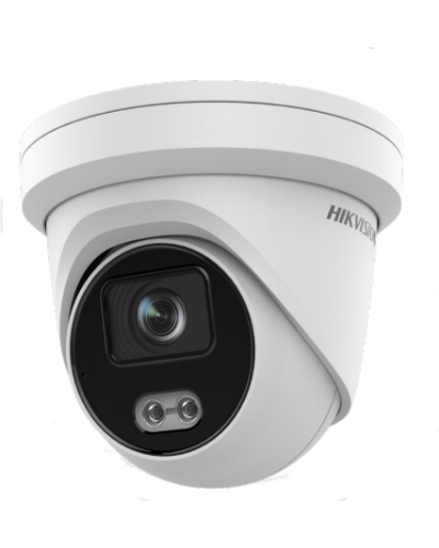 DS-2CD2327G2-LU(2.8mm). Профессиональная видеокамера IP купольная. Hikvision в Смоленске