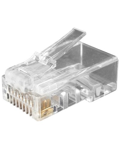 PLUG-8P8C-U-C6-100 (100 шт). Разъем RJ-45. Hyperline в Смоленске