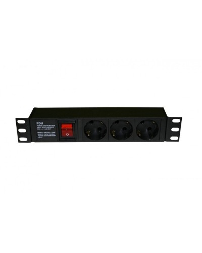SHE10-3SH-S-IEC. Блок розеток 10. Hyperline в Смоленске