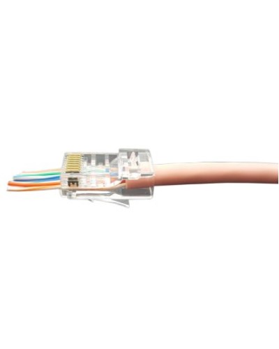 PLEZ-8P8C-U-C5-SH-100 (100 шт). Разъем RJ-45. Hyperline в Смоленске