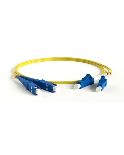 FC-D2-9-LC/UR-SC/UR-H-5M-LSZH-YL. Патч-корд волоконно-оптический. Hyperline в Смоленске