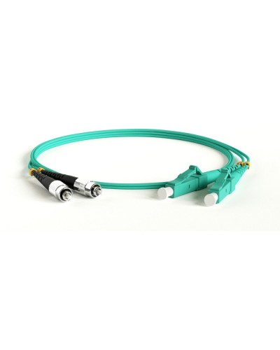 FC-D2-503-FC/PR-LC/PR-H-1M-LSZH-AQ. Патч-корд волоконно-оптический многомодовый. Hyperline в Смоленске