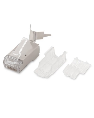 PLUG-8P8C-UV-C6A-SH-50 (50 шт). Разъем RJ-45. Hyperline в Смоленске