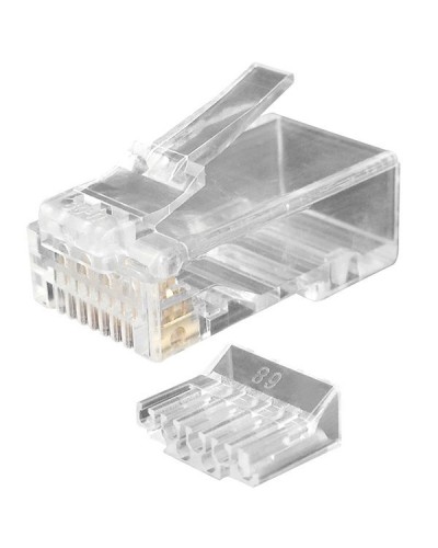 PLUG-8P8C-UV-C6-100 (100 шт). Разъем RJ-45. Hyperline в Смоленске