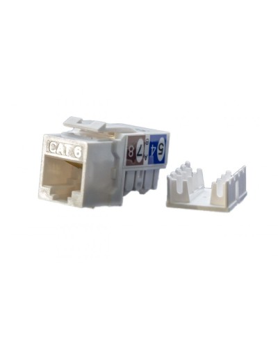 KJ9-8P8C-C6-90-WH. Вставка Keystone Jack RJ-45. Hyperline в Смоленске