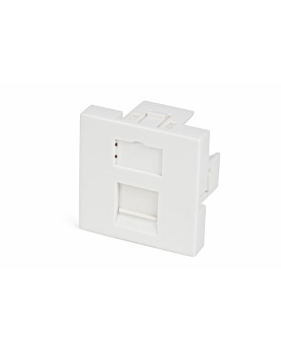 SIP2-1K-M45-45. Вставка 45х45 для 1 модуля формата Keystone Jack, со шторкой. Hyperline в Смоленске