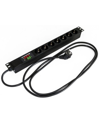 SHE19-7SH-AV-2.5EU. Блок розеток 19. Hyperline в Смоленске