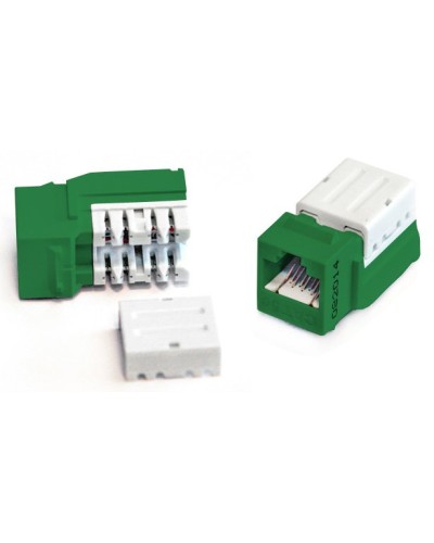 KJNE-8P8C-C5e-90-GN. Вставка Keystone Jack RJ-45. Hyperline в Смоленске