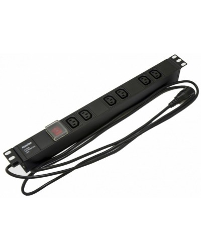 SHE19-6IEC-S-2.5IEC. Блок розеток 19. Hyperline в Смоленске
