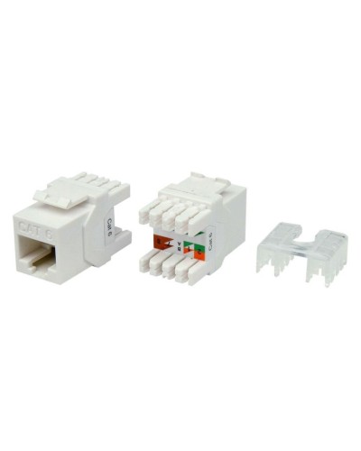 KJ8-8P8C-C6-180-WH. Вставка Keystone Jack RJ-45. Hyperline в Смоленске