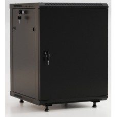 TWB-FC-1545-SR-RAL9004. Шкаф телекоммуникационный 19 настенный 15U. Hyperline