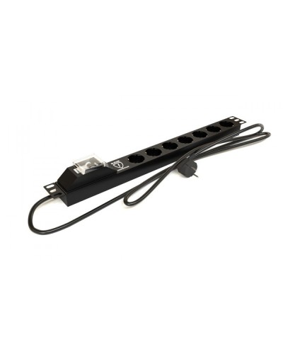 SHE19-7SH-BF-2.5EU. Блок розеток 19. Hyperline в Смоленске