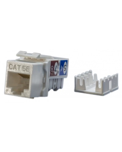 KJ9-8P8C-C5e-90-WH. Вставка Keystone Jack RJ-45. Hyperline в Смоленске