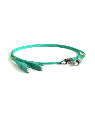 FC-D2-503-SC/PR-ST/PR-H-3M-LSZH-AQ. Патч-корд волоконно-оптический многомодовый. Hyperline в Смоленске