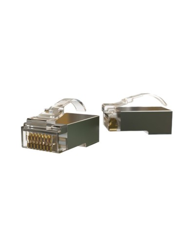 PLEZ-8P8C-UA-C5-SH-100 (100 шт). Разъем RJ-45. Hyperline в Смоленске