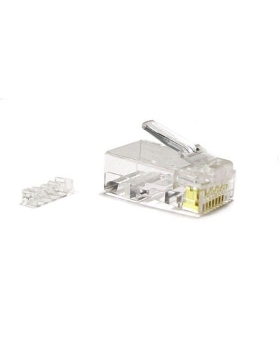 PLUG-8P8C-UV-C6-SH-100 (100 шт). Разъем RJ-45. Hyperline в Смоленске