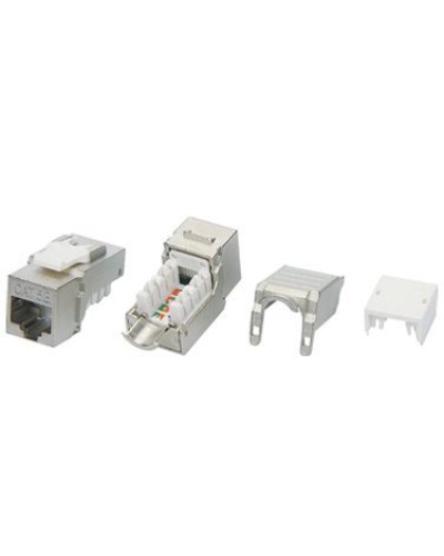 KJ9-8P8C-C6A-90-SH-F. Вставка Keystone Jack RJ-45. Hyperline в Смоленске