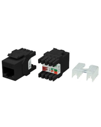 KJ8-8P8C-C5e-180-BK. Вставка Keystone Jack RJ-45. Hyperline в Смоленске