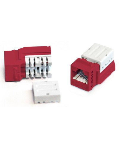 KJNE-8P8C-C5e-90-RD. Вставка Keystone Jack RJ-45. Hyperline в Смоленске