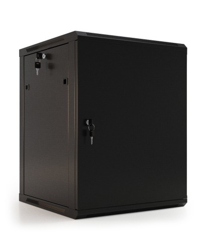 TWB-1268-SR-RAL9004. Шкаф телекоммуникационный 19 настенный 12U. Hyperline в Смоленске