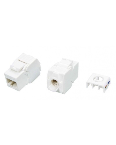 KJ8-8P8C-C6A-180-TLS-WH. Вставка Keystone Jack RJ-45. Hyperline в Смоленске