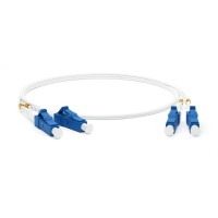 FC-D2-9A1-LC/UR-LC/UR-H-2M-LSZH-WH. Патч-корд волоконно-оптический одномодовый. Hyperline