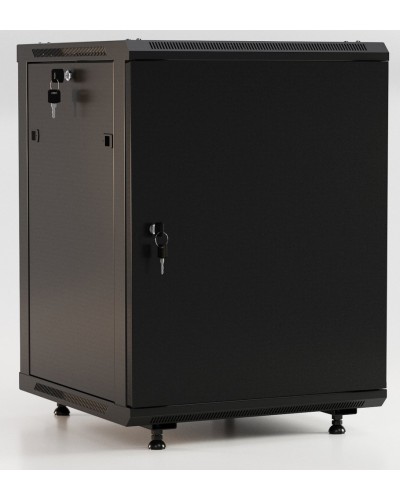 TWB-FC-1266-SR-RAL9004. Шкаф телекоммуникационный 19 настенный 12U. Hyperline в Смоленске