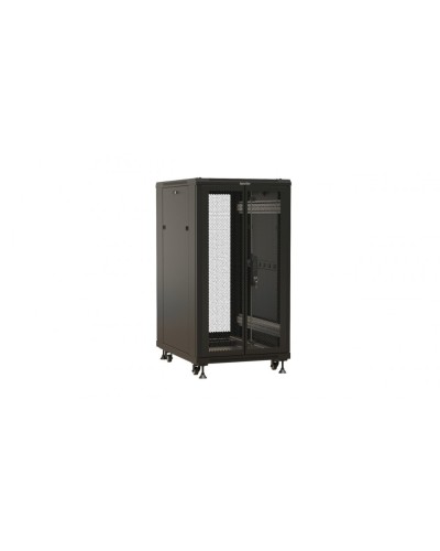 TTBR-2768-DD-RAL9004. Шкаф телекоммуникационный 19 напольный 27U. Hyperline в Смоленске