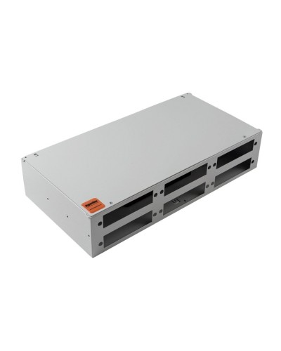 FO-19R-2U-6xSLT-W140H42-48UN-GY. Кросс оптический 19. Hyperline в Смоленске