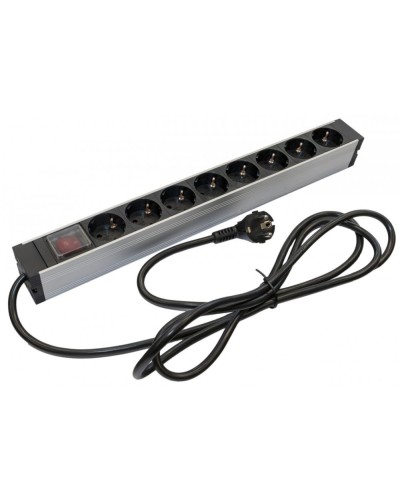 SHZ19-8SH-S-2.5EU. Блок розеток 19. Hyperline в Смоленске
