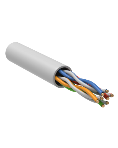 GENERICA U/UTP кат. 5E 24AWG 4 пары LSZH INDOOR белый (BC1-C5E04-128-305-G). Кабель «витая пара» (LAN) для структурированных систем связи. IEK в Смоленске