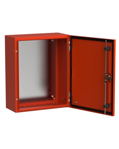 ЩМП-50.40.20 УХЛ1 IP66 RAL3020 TITAN 5 (TI5-13-N-050-040-020-66). Корпус металлический с монтажной платой. IEK в Смоленске
