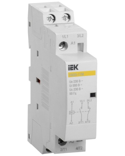 Контактор модульный КМ20-11M AC (MKK11-20-11). Контактор модульный. IEK в Смоленске
