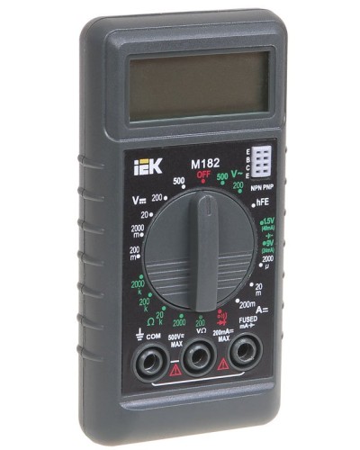 Мультиметр цифровой Compact M182 (TMD-1S-182). Мультиметр цифровой. IEK в Смоленске