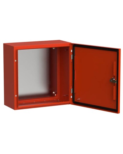 ЩМП-40.40.20 УХЛ1 IP66 RAL3020 TITAN 5 (TI5-13-N-040-040-020-66). Корпус металлический с монтажной платой. IEK в Смоленске