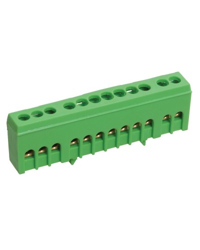 Шина PE земля ШНИ-6х9-10-К-З (YNN10-69-10KD-K06). Шина в корпусном изоляторе на DIN-рейку. IEK в Смоленске