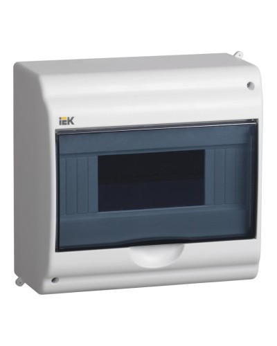 Корпус пластиковый КМПн 2/9-2 IP31 белый KREPTA 3 (MKP42-N-09-31-02). Щиток модульный с прозрачной дверцей, настенный. IEK в Смоленске