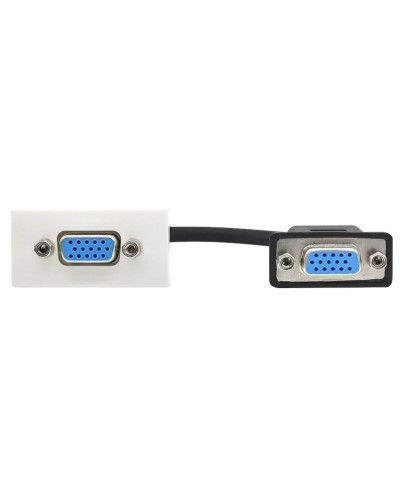 Розетка VGA M/M PRIMER РКМ-20-20-П белый IEK (PR-KK40D-RV-0-2-K01). Розетка. IEK в Смоленске