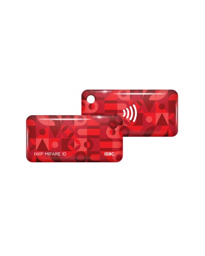 ISBC Mifare ID Standard (красный). Брелок. ISBC в Смоленске