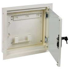 LR16-4H41-G-FR3. Шкаф мультимедиа 3 комнаты 400х400мм. ITK