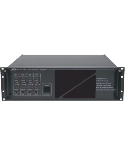 PA-412DP. Усилитель мощности 4-х канальный 4х120 Вт, 100 В. JDM в Смоленске