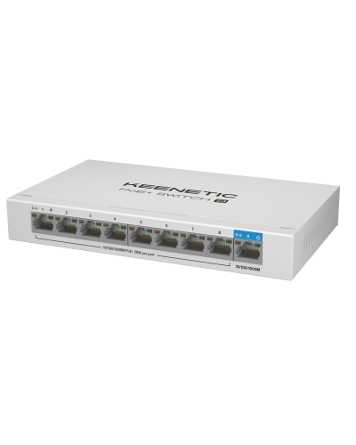 Keenetic KN-4710 (L2) 9х1Гбит/с 8PoE+ 120W. Коммутатор с PoE. KEENETIC в Смоленске
