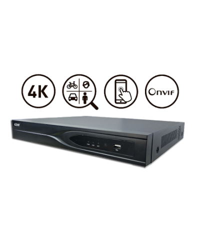 KN-CORE36/2-4K-AI. Видеорегистратор IP 36-канальный. KENO в Смоленске