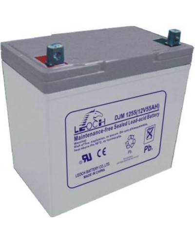 LEOCH DJM 1255. Аккумулятор герметичный свинцово-кислотный. LEOCH в Смоленске