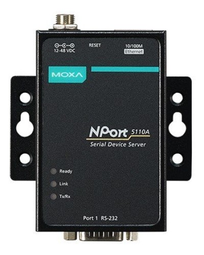 NPort 5110A. 1-портовый асинхронный сервер. MOXA в Смоленске