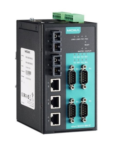 NPort S8455I-SS-SC. 4-портовый преобразователь. MOXA в Смоленске